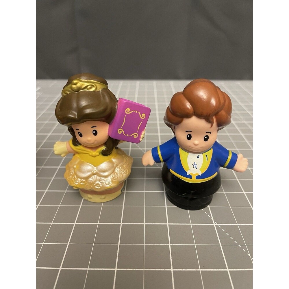 Fisher Price Little People Beauty & the Beast Prince Adam and Princess Belle Set